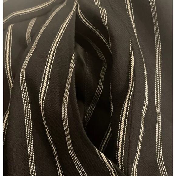 Ralph Lauren Collection Purple Label Pinstripe Wool Pant 4 Straight Leg Runway - Picture 10 of 15